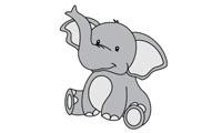 Hvordan tegner du en elefant