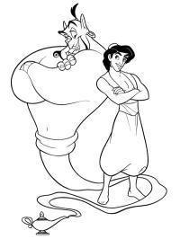 Aladdin og Genie