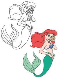 Fargelegg Ariel