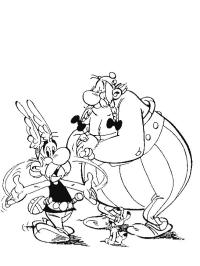 Asterix, Obelix og Idefix