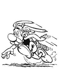 Asterix løper