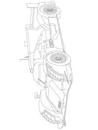 Audi r18 racerbil