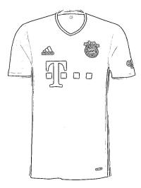 Bayern Munchen fotballskjorte