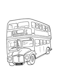 Engelsk dobbeltdekkerbuss