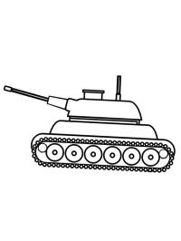 Enkel tank