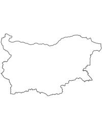 Kart over Bulgaria