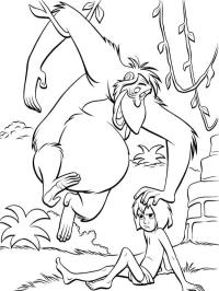 Kong Louie og Mowgli