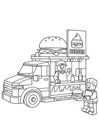 LEGO burgertruck