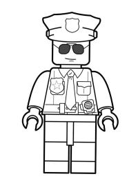 Lego politimann