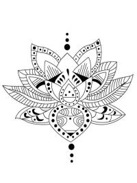 Lotus tatovering
