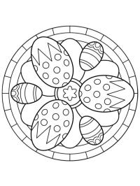 Påskeegg mandala