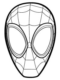 Spiderman maske