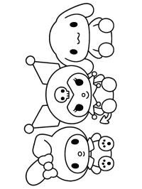 My Melody, Kuromi og Cinnamoroll