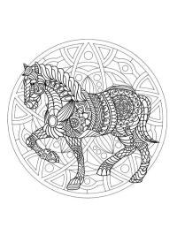 Hest mandala