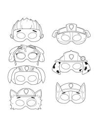 Paw Patrol masker