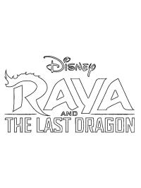 Raya og den siste dragen logo