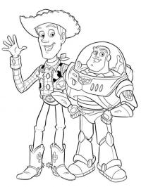 Woody og Buzz Lightyear