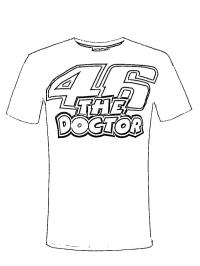 T-skjorte Valentino Rossi 46 the doctor