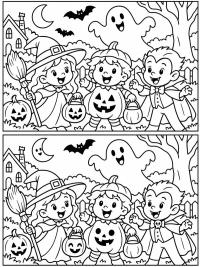 Halloween Finn de 5 forskjellene