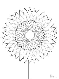 Solsikke mandala