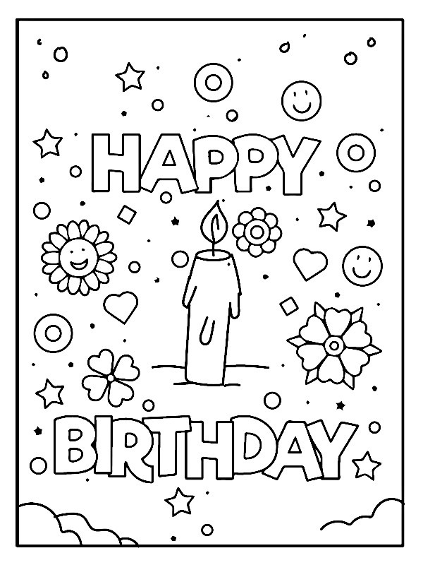 Happy Birthday Fargeleggingsside Happy Birthday Fargeleggingsside