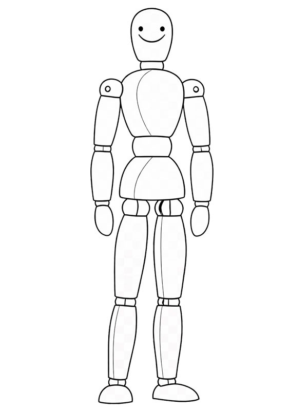 Abel (The Amazing Digital Circus) Fargeleggingsside