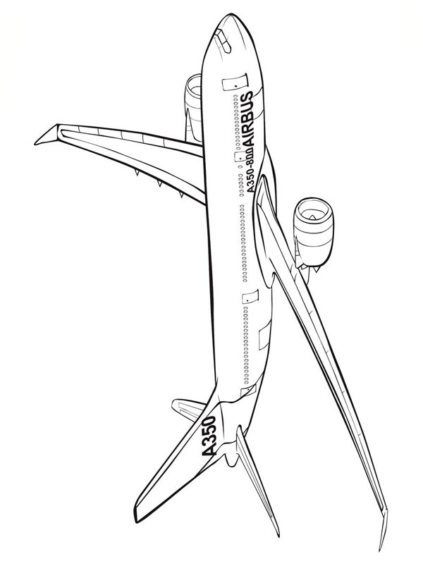 Airbus A350 Fargeleggingsside Airbus A350 Fargeleggingsside
