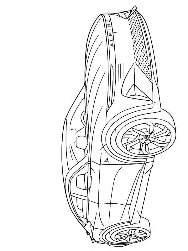 Alpine A390 Fargeleggingsside Alpine A390 Fargeleggingsside