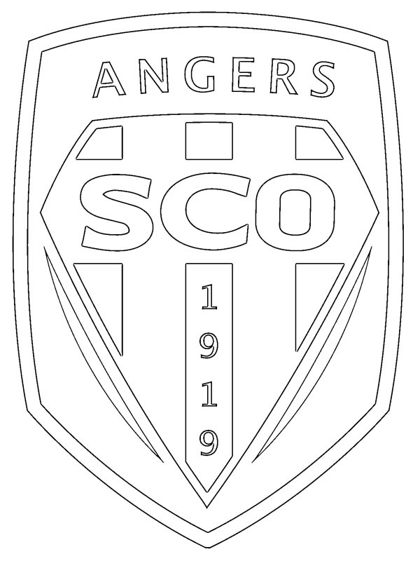 Angers SCO Fargeleggingsside Angers SCO Fargeleggingsside
