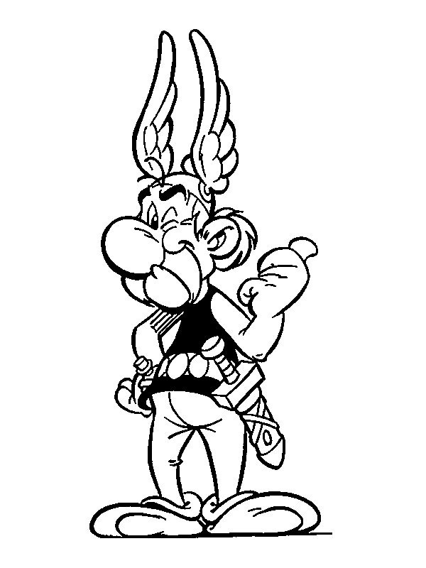 Asterix Fargeleggingsside Asterix Fargeleggingsside