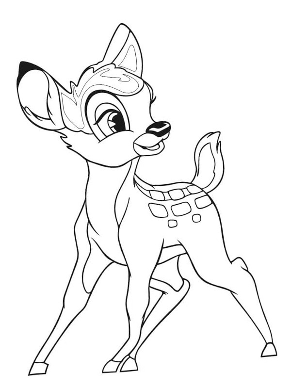 Bambi Fargeleggingsside Bambi Fargeleggingsside