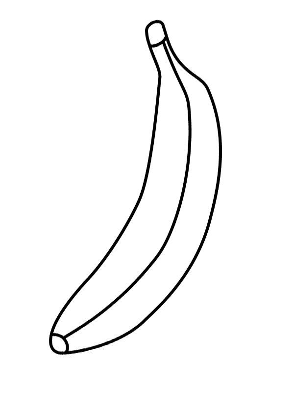 Banan Fargeleggingsside Banan Fargeleggingsside