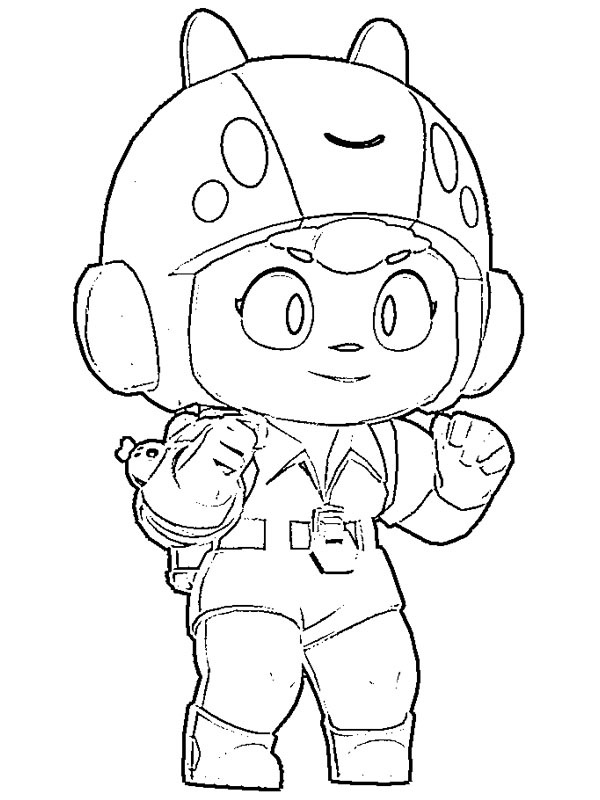 Bea Brawl Stars Fargeleggingsside Bea Brawl Stars Fargeleggingsside