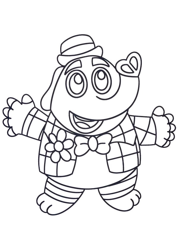 Bing Bong Fargeleggingsside Bing Bong Fargeleggingsside