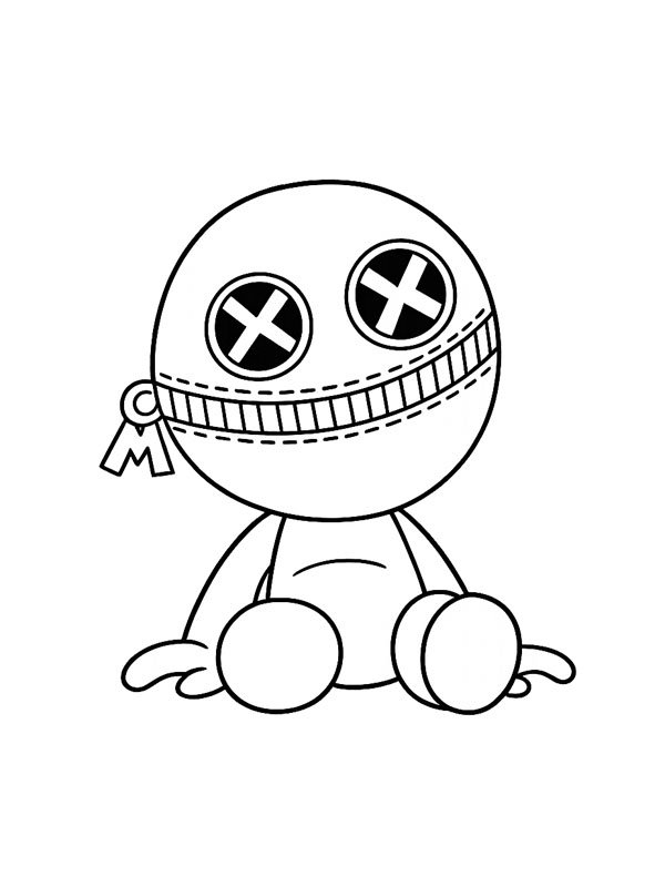 Blanky Blankz (Poppy Playtime) Fargeleggingsside