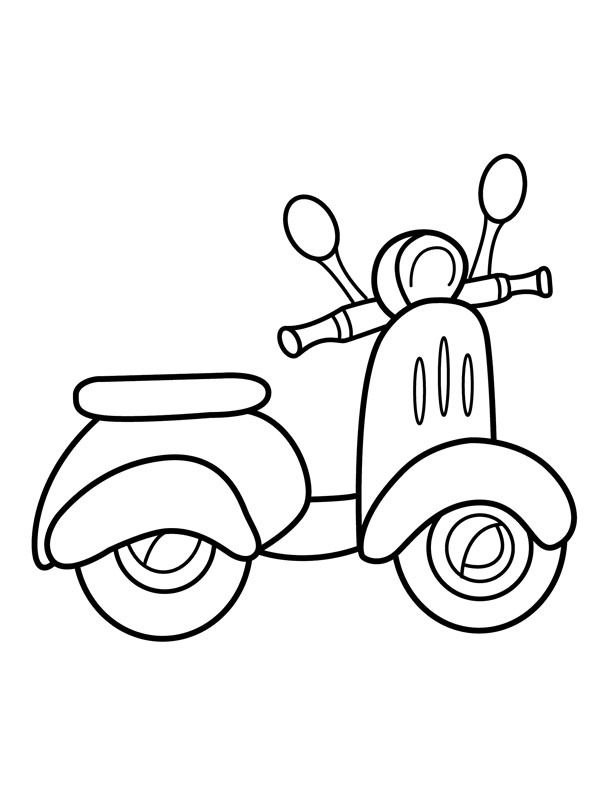 Scooter Fargeleggingsside Scooter Fargeleggingsside
