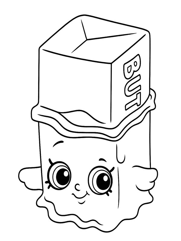Buttercup Shopkins Fargeleggingsside Buttercup Shopkins Fargeleggingsside