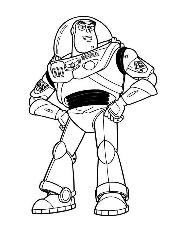 Buzz Lightyear Fargeleggingsside Buzz Lightyear Fargeleggingsside