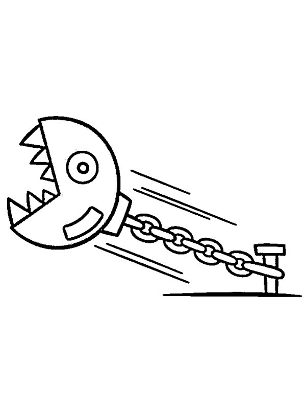 Chain Chomp Fargeleggingsside Chain Chomp Fargeleggingsside