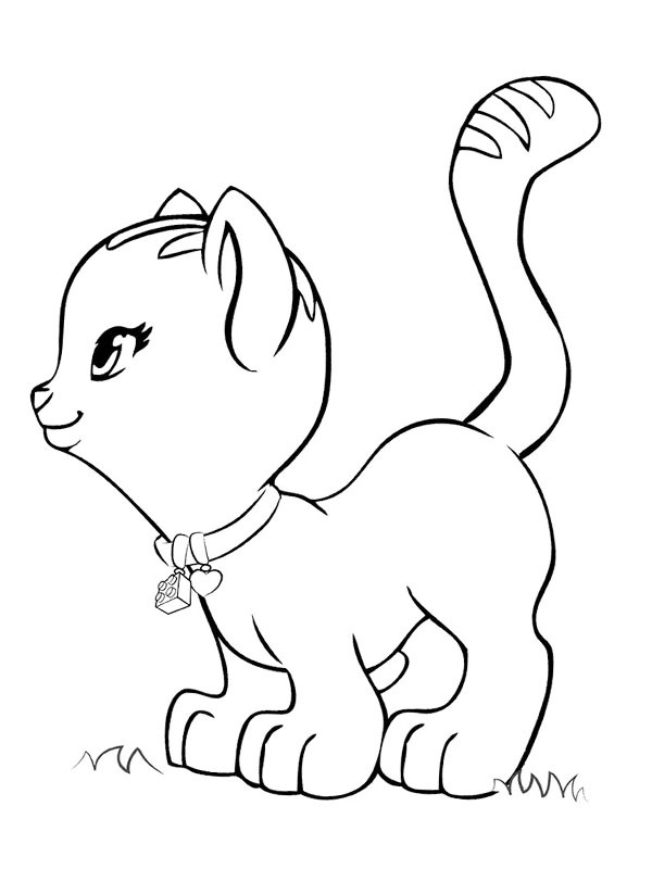 Katten Chico Lego Friends Fargeleggingsside Katten Chico Lego Friends Fargeleggingsside