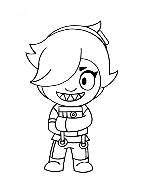 Colette Brawl Stars Fargeleggingsside Colette Brawl Stars Fargeleggingsside