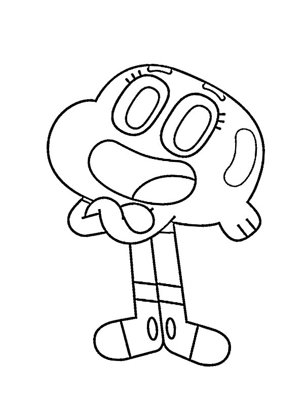 Darwin Watterson Fargeleggingsside Darwin Watterson Fargeleggingsside