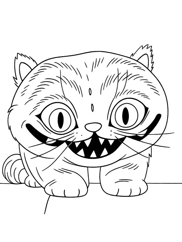 Derpy Tiger KPop Demon Hunters Fargeleggingsside Derpy Tiger KPop Demon Hunters Fargeleggingsside