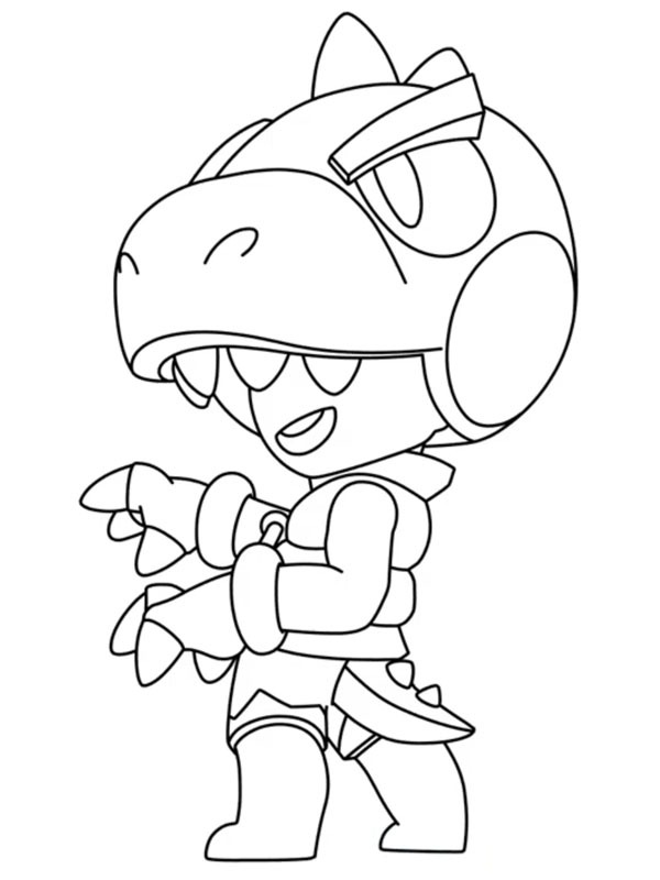 Brawl Stars Dino Leon Fargeleggingsside Brawl Stars Dino Leon Fargeleggingsside