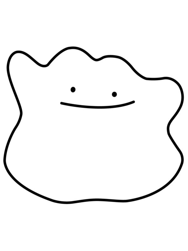 Ditto (Pokémon) Fargeleggingsside Ditto (Pokémon) Fargeleggingsside
