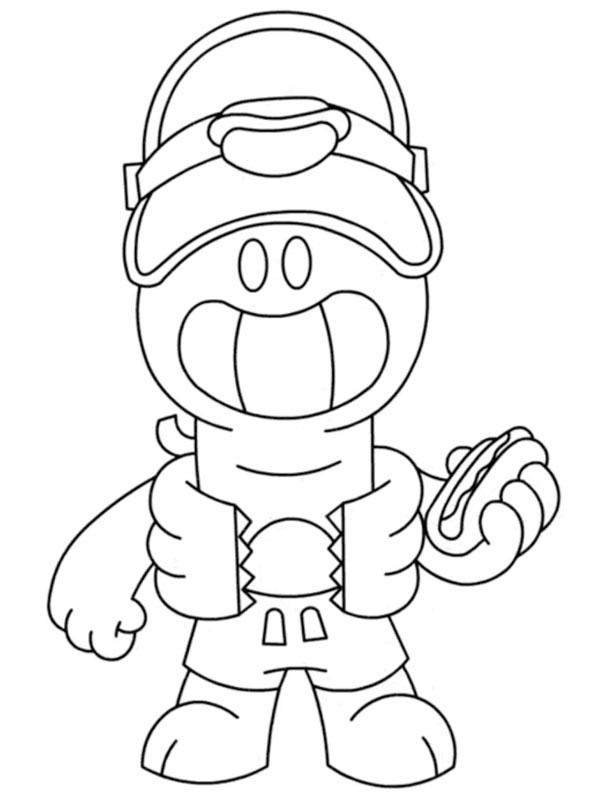 Doug Brawl Stars Fargeleggingsside Doug Brawl Stars Fargeleggingsside