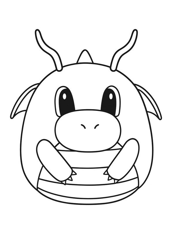 Pokémon Dragonite Squishmallows Fargeleggingsside Pokémon Dragonite Squishmallows Fargeleggingsside