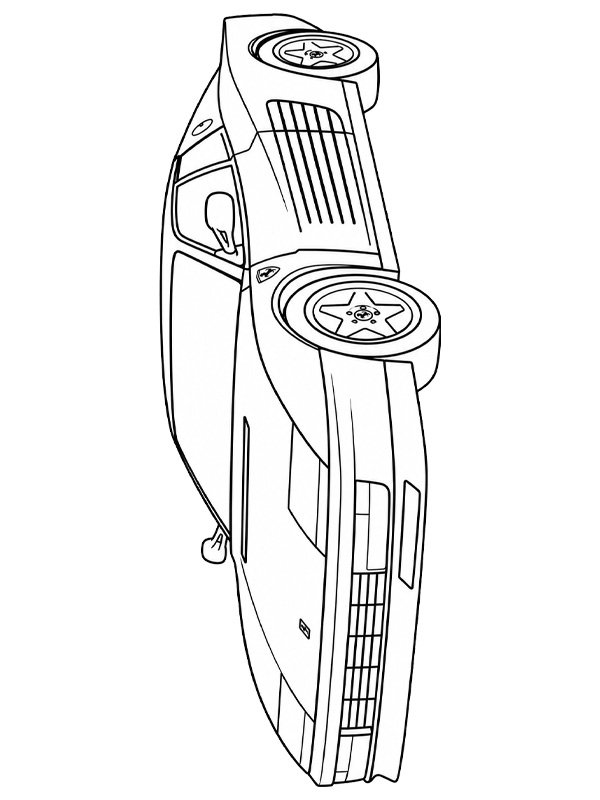 Ferrari Testarossa Fargeleggingsside