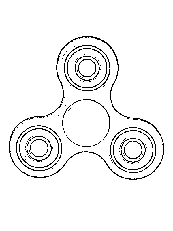 Fidget spinner Fargeleggingsside Fidget spinner Fargeleggingsside