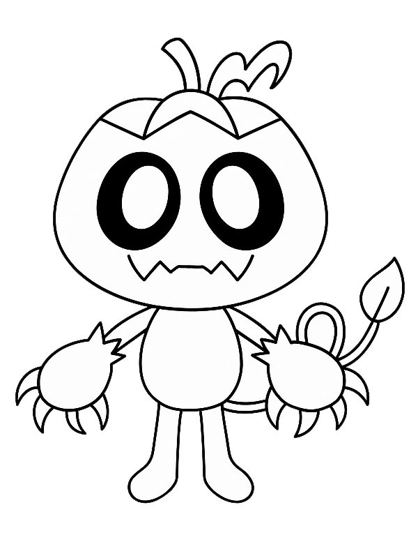 Gourdy (Dandy's World) Fargeleggingsside Gourdy (Dandy's World) Fargeleggingsside